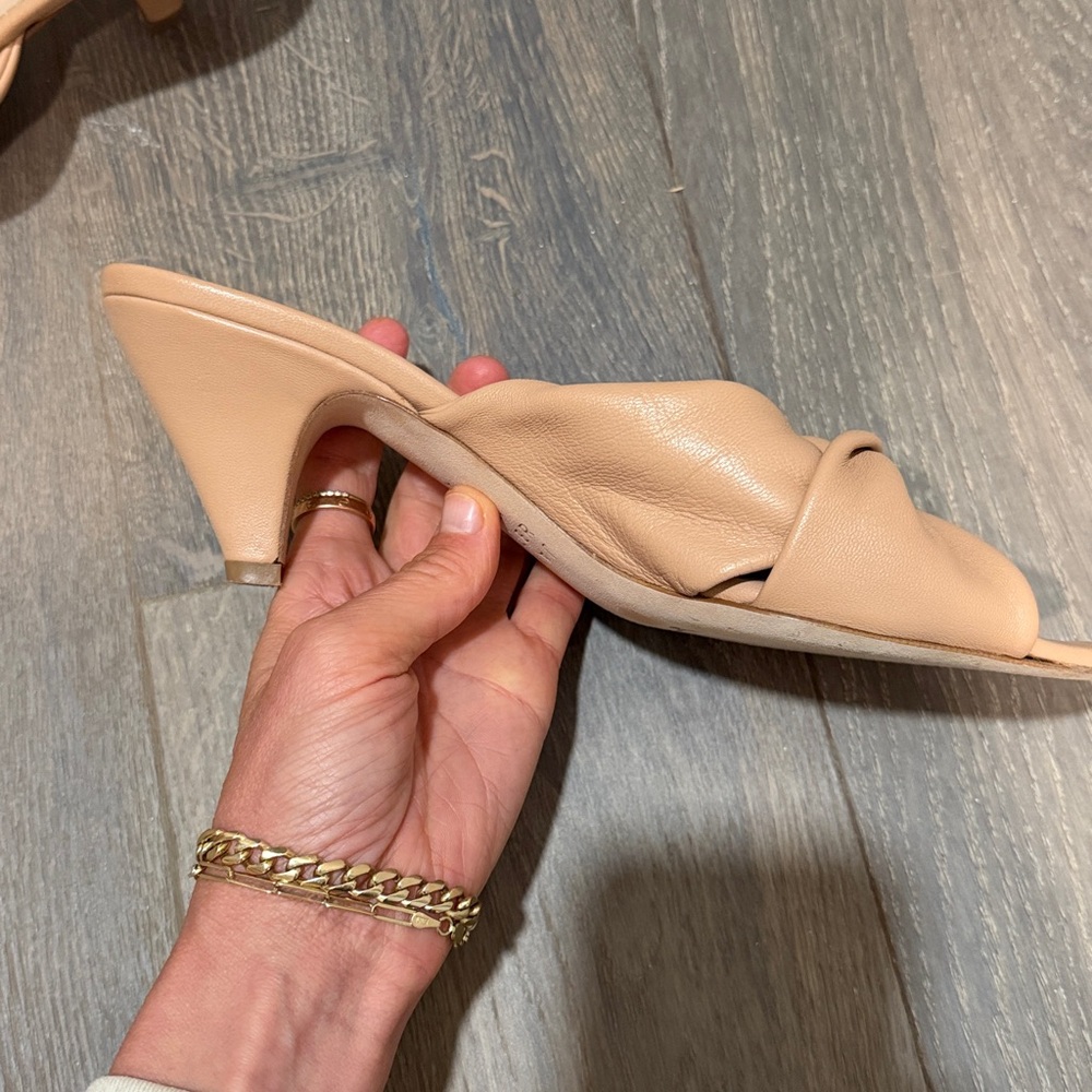 Jamie Haller Knot Heel Sand - Picture 7 of 12